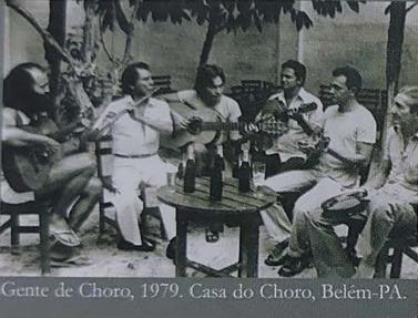 Formação original do Grupo Gente de Choro — 1979, Casa do Choro, Belém-PA